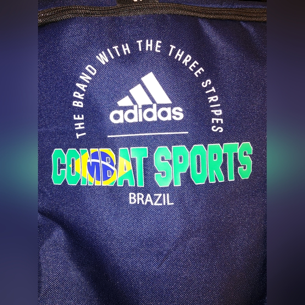 New Adidas Brazil Combat Sports Soccer Martial Arts Bag Duffel - Picture 2 of 14